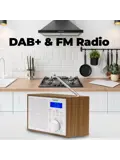 DAB46W DAB+/FM Radio Wekkerfunctie