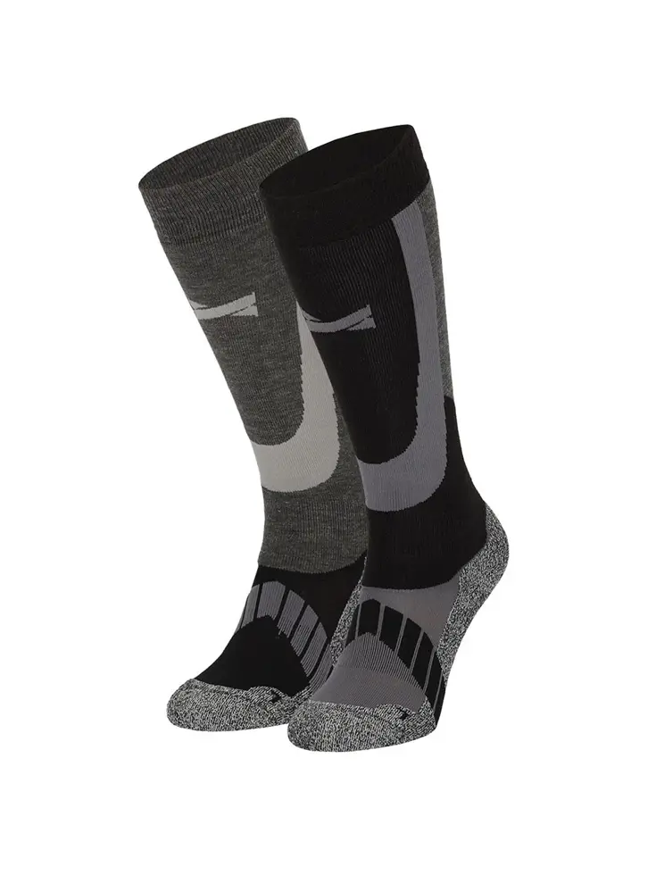 6 paar - Unisex - Skisokken