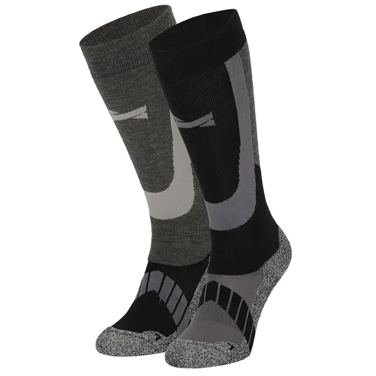 2 paar - Unisex - Skisokken
