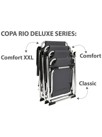 Stoel Copa Rio M Deluxe Grijs