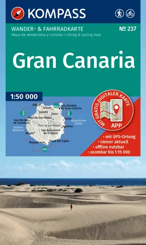 Wandelkaart WK237 Gran Canaria