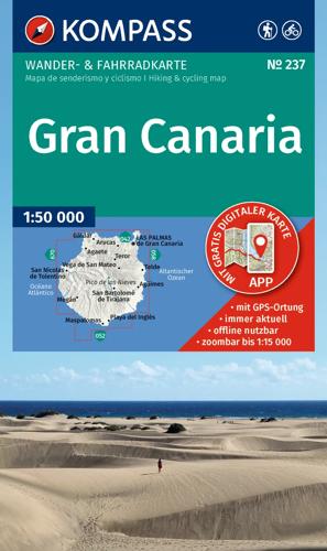 Wandelkaart WK237 Gran Canaria