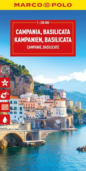 Wegenkaart 12 Campania - Basilicata