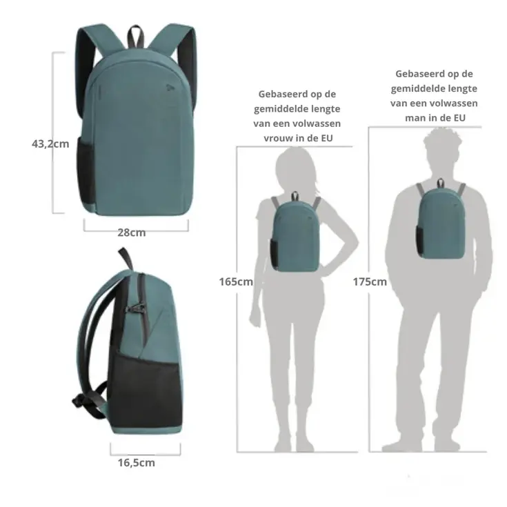 Voyages Anti-diefstal Daypack