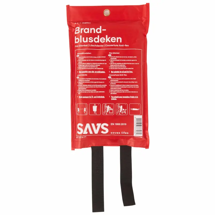 Blusdeken met ophanghaak - 160 x 180 cm
