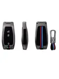 Metalen Sleutelhoesje voor Mercedes grijs B3