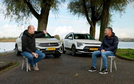 Dubbeltest Volkswagen T-Roc versus Kia Niro