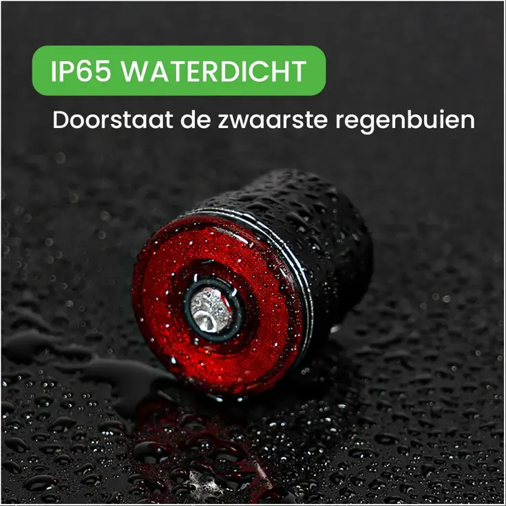 BRAKE Achterlicht 60 Lumen met Remlicht