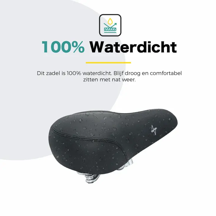 Voltano XXXL fietszadel Big City uitsparing