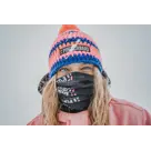 Poederbaas - Zwart Logo - Nekwarmer