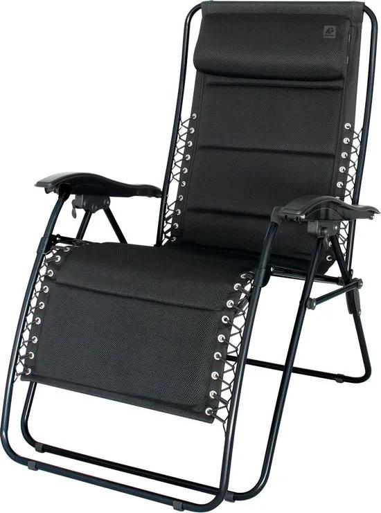 Eurotrail  Relaxstoel Tarente 3D Mesh  Zwart main product image