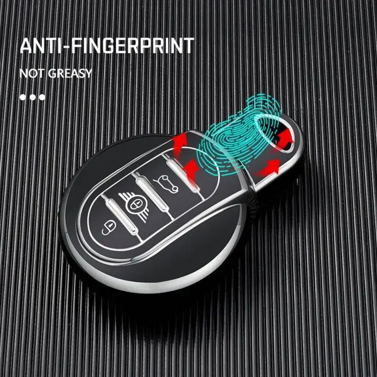 TPU Sleutelhoesje voor Mini zwart C3