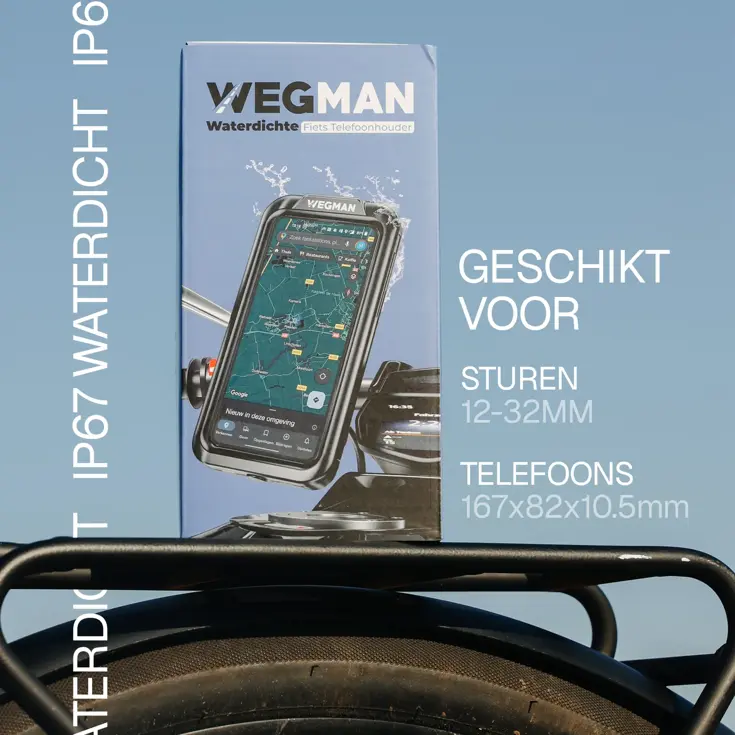 Waterdichte Fiets Telefoonhouder - Universeel