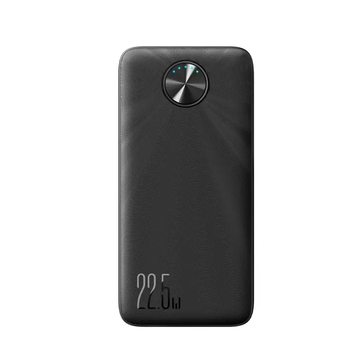 LED Powerbank - 10000mAh - Zwart