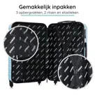 BlockTravel reiskoffer - M - TSA-slot - 74L