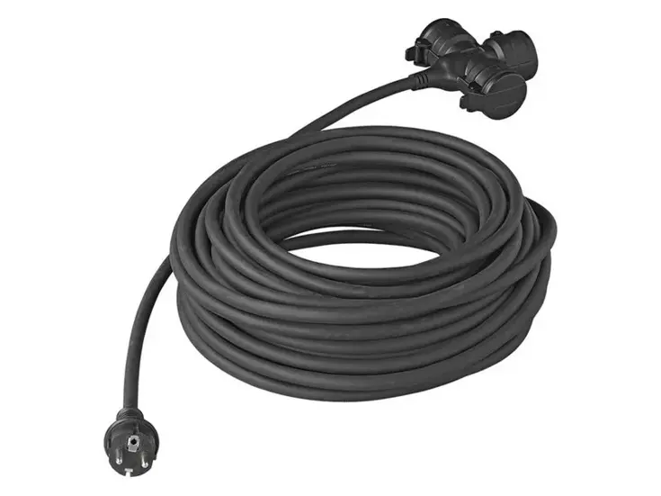 ProPlus Stekkerdoos Schuko - 3-voudig - 20M