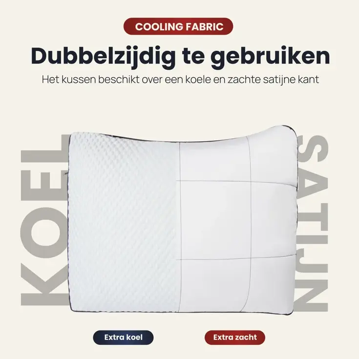 Troonz Zijslaap Hoofdkussen Plus Two