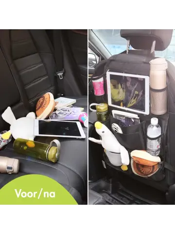 Autostoel Organizer met Tablethouder