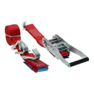 Spanband 50mm voor autotransport met 4 haken