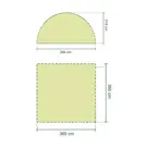 Event shelter - Partytent Large - Coleman 