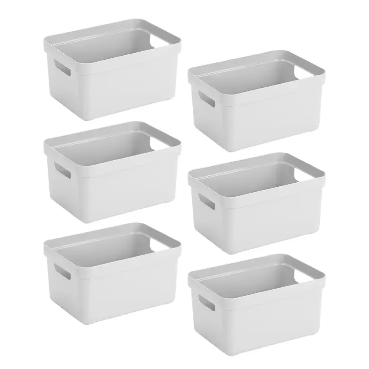 Sigma home - Opbergbox - 5L - 6-delig