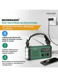 Noodradio Solar & Bluetooth 20.000 mAh Powerbank