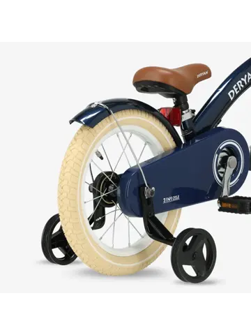 Luxe Kinderfiets 14 inch - 3 in 1 - Loopfiets