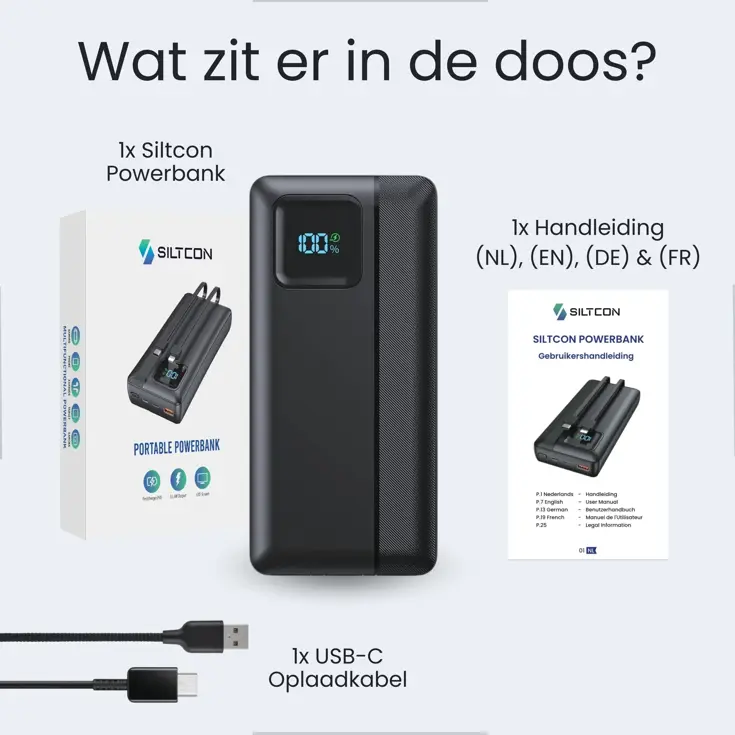 Powerbank - 30.000mAh - 22,5W