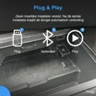 USB-C 2-in-1 CarPlay & Android Auto Dongle