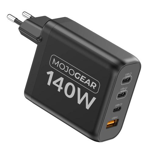 CHARGE+ 140W Oplader - USB en USB-C