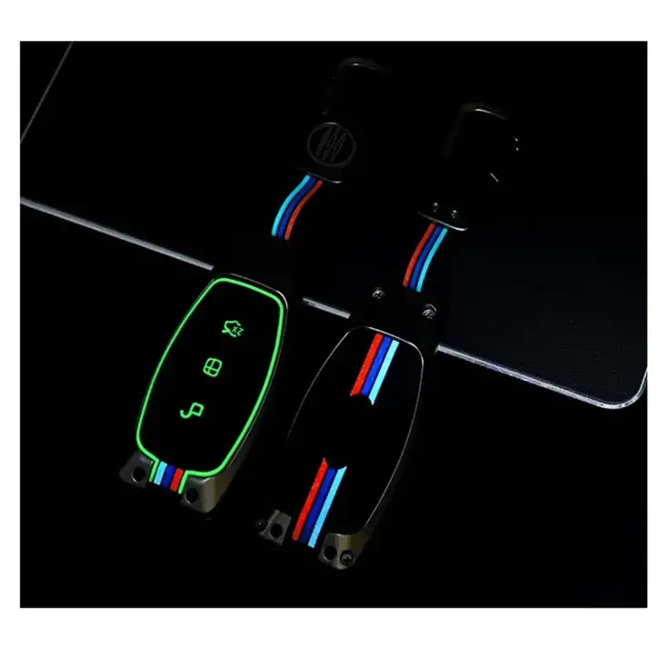 Metalen Sleutelhoesje voor Ford grijs K3