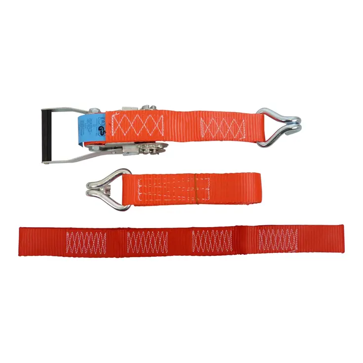 Rood/oranje spanband voor autoambulance 45 cm