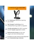 Hardloopvest met Opbergvak - Verlichting