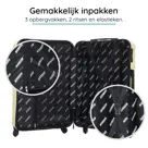 BlockTravel reiskoffer - M - TSA-slot - 74L
