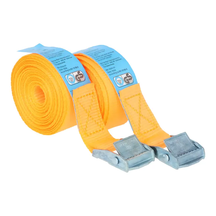Spanbanden 2 stuks, 4,5 meter, 500 kg breekkracht