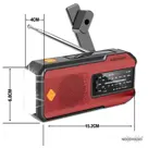 Noodradio Solar Powerbank Opwindbaar