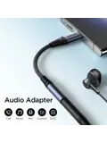Audio adapter USB-C - Zwart - Joyroom