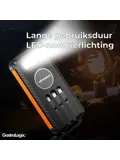 Solar Powerbank Oranje 10.000 mah