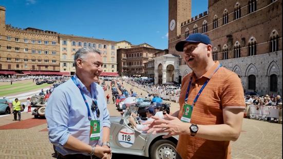 Mille Miglia 2026 ANWB doorkomst Siena