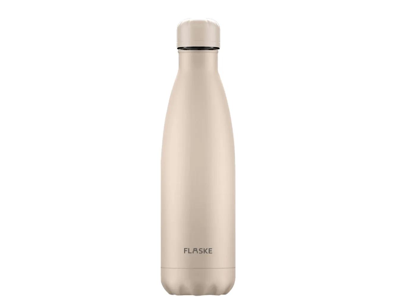 Flaske  500 ml RVS Drinkfles  Wit