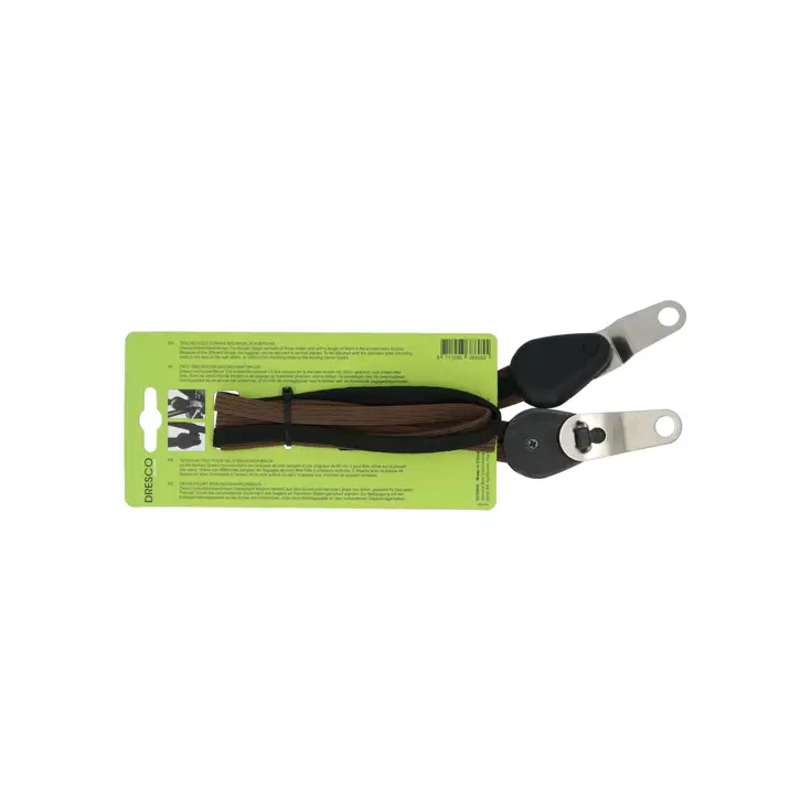 Trio snelbinder 60cm voor elke fiets, bruin/zwart