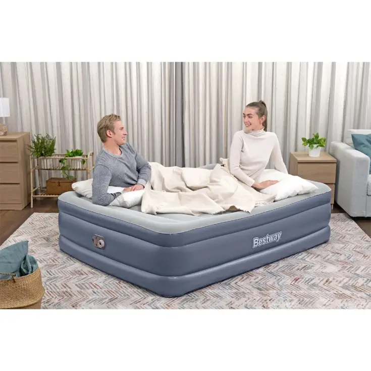 Luchtbed - Bestway - 2P - 152x203 cm + pomp