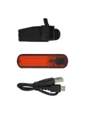 Oplaadbaar USB achterlicht met 10 COB LED lampjes
