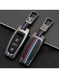 Metalen Sleutelhoesje voor Audi grijs D3