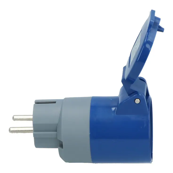 Adapter Schuko Stekker naar CEE Contrastekker