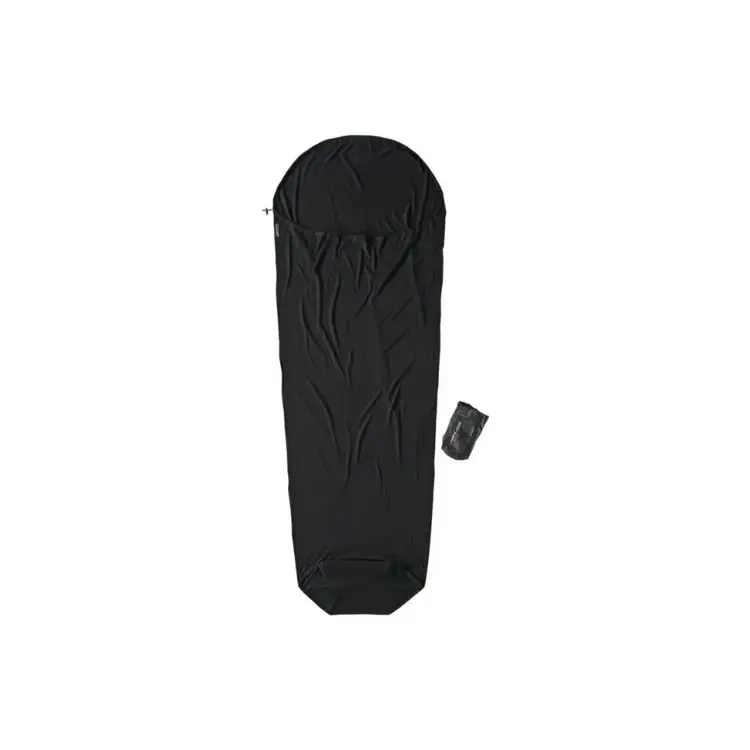 Mummy Liner 100% Merino Wol - zwart