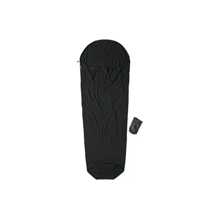 Mummy Liner 100% Merino Wol - zwart