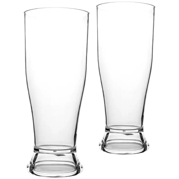 Bo-Camp Bierglas 580 ml 2 Stuks