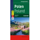 Wegenkaart Polen 2-zijdig