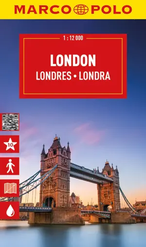 Stadsplattegrond City Map Londen 1:12.000
